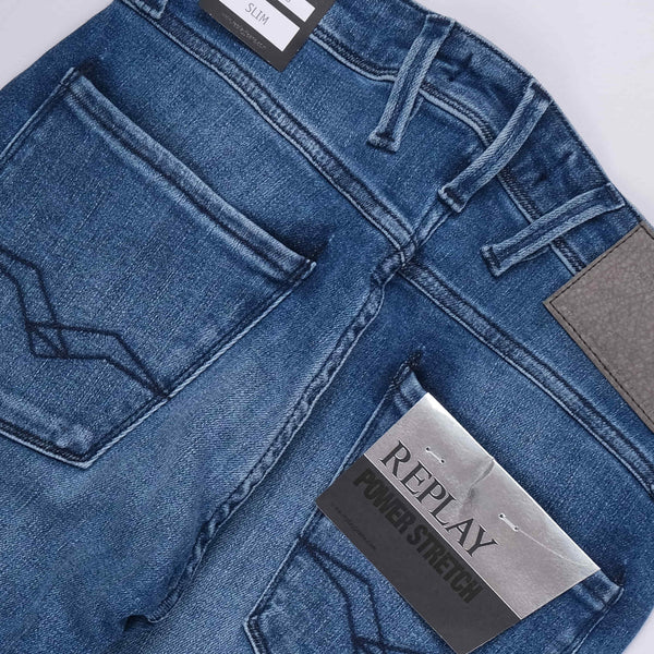 Anbass Slim Fit Jeans (Blue)