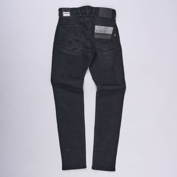 Anbass Slim Fit Jeans (Black)