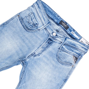 Anbass Slim Power Stretch Jeans (Blue)