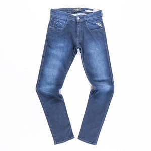 Anbass Slim Fit Jeans (Dark Blue)