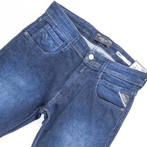 Anbass Slim Fit Jeans (Dark Blue)