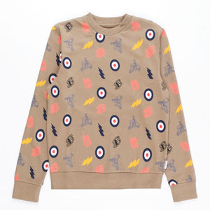 AOP Sweater (Olive Night)