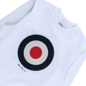 Target Crew Sweater (White)