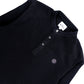 Henley Waffle Sweater (Black)