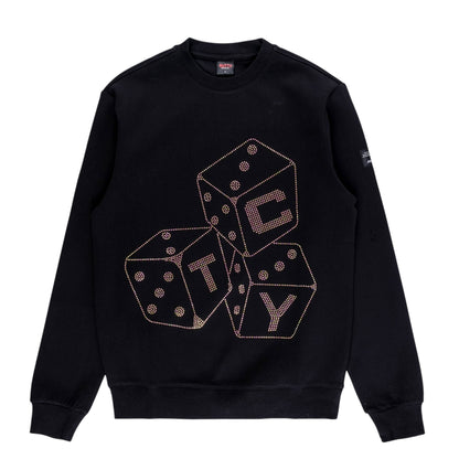 Hawkins Crew Sweater (Black)