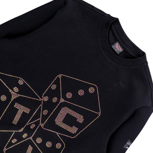 Hawkins Crew Sweater (Black)