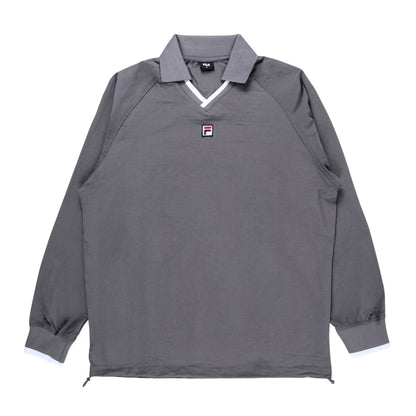 Micah V-Neck Sweater (Grey)