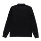 Checquard Tweeter Half Zip Sweater (Black)