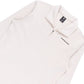 Checquard Tweeter Half Zip Sweater (White Bait)