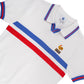 France Football Retro Stripe Sweater (White)