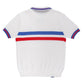 France Football Retro Stripe Sweater (White)