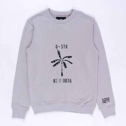 Musa Stencil R Sweater (Grey/Allow)