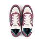 Dice Sneakers (Burgundy)