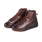 Tampa Leath Hi Sneakers (Mud)