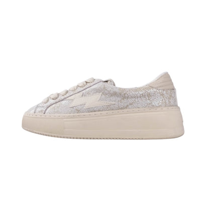 Bolt Sneakers (Cream)