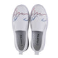 Granby PU Rhinestone Sneakers (White)