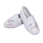 Granby PU Rhinestone Sneakers (White)