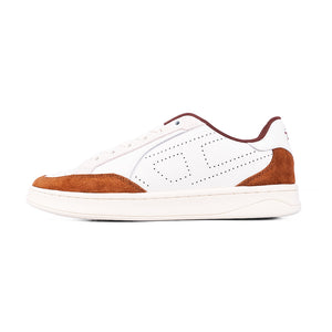 S-Dakota Low Sneakers (White/Brown)