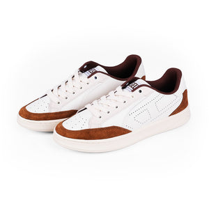 S-Dakota Low Sneakers (White/Brown)