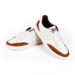 S-Dakota Low Sneakers (White/Brown)