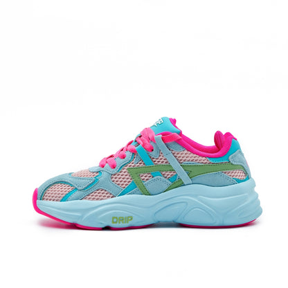 J26 Sneakers (Light Blue/Pink)