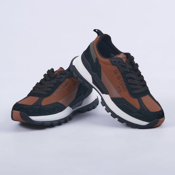 Rackam Sneakers (Black/Orange)
