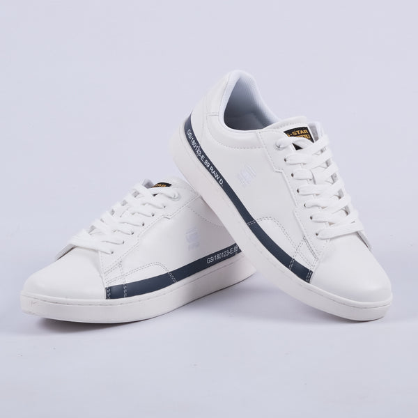 Cadet Lea LGO Sneaker (White/Navy)