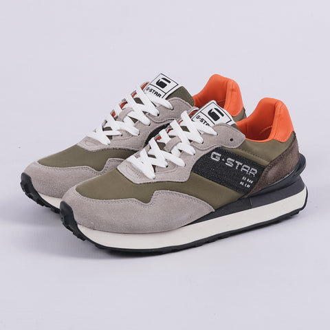 Abner BLK Sneakers (Olive/Grey)