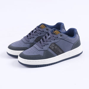 Brand Lea Denim Sneakers (Navy/Grey)