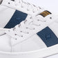 Recruit II Blocked Sneakers (White/Blue/Maroon)