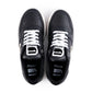 Grid Lea Sneakers (Black)