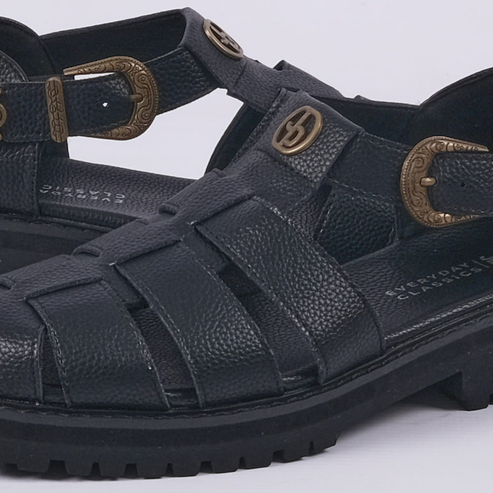 J Sammy Sandal (Black)
