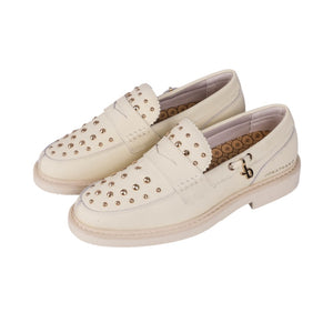Stewart Loafers (Cream)