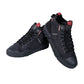 Ace City Shell Chukka Sneakers (Black)