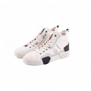 Ace City Shell Chukka Sneakers (Cream)