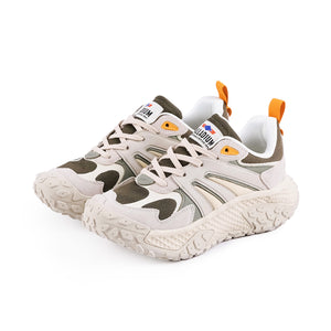 Offbound Flame Mix Sneakers (Grey / Olive Night)