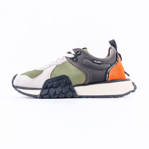 Troop Runner Sneakers (Olive/White)
