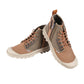 Pampa Detroit Zip Su Boots (Dusky Green/Brown)
