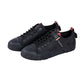 Ace City Shell Lo Sneakers (Black)