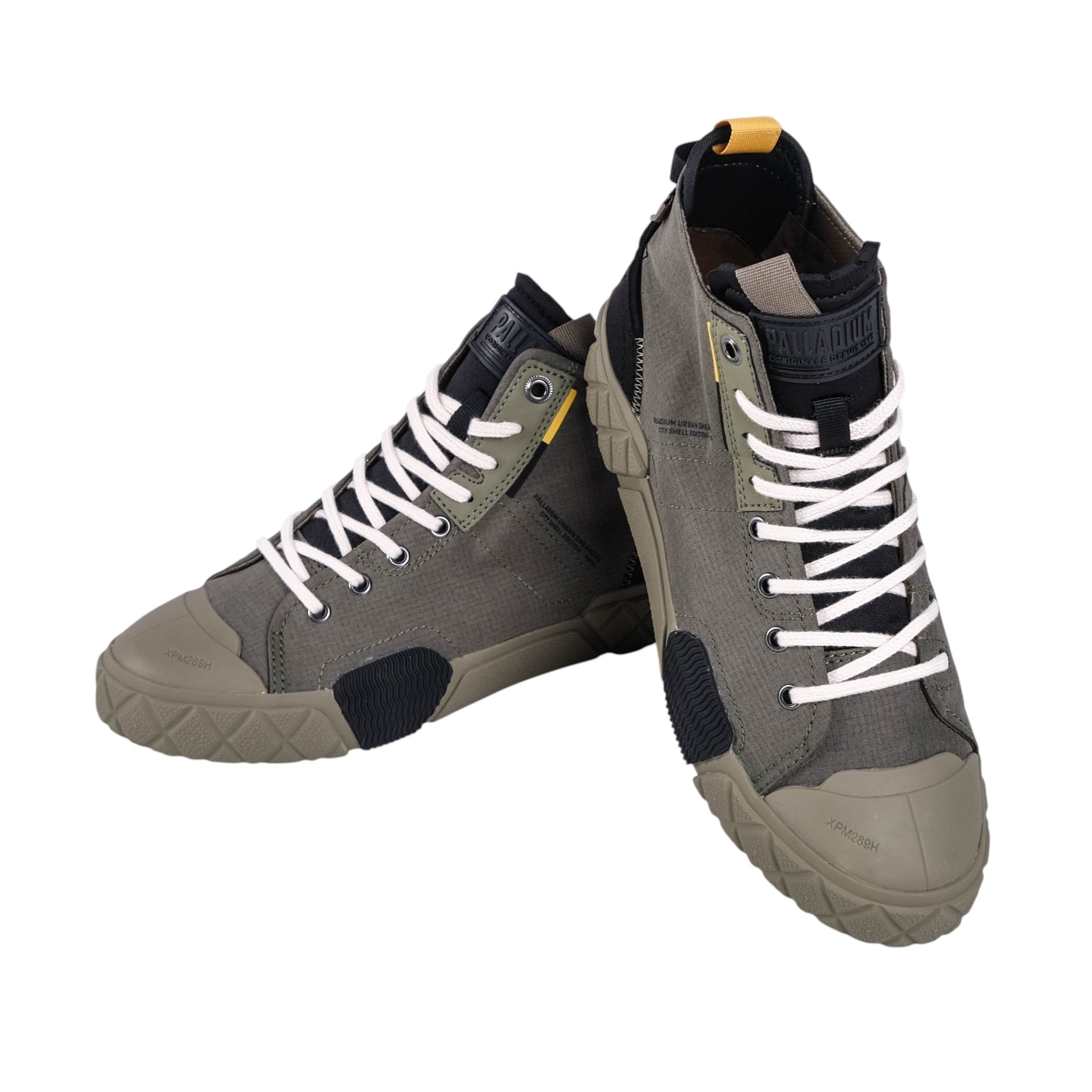 Ace City Shell Chukka Boots (Olive Night)