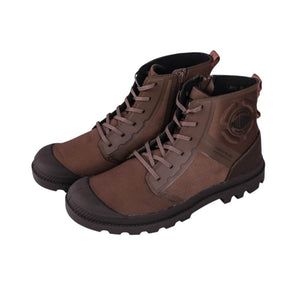 Pampa Hi Care Zip Boots (Bark Brown)