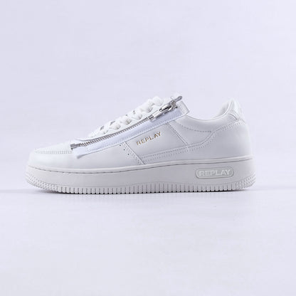 Epic M Zip Sneakers (White)