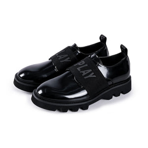 Canver Brush Loafers (Black)