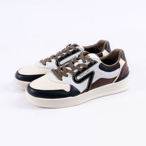 Oyzone Mix Sneakers (White/Tofu Black)