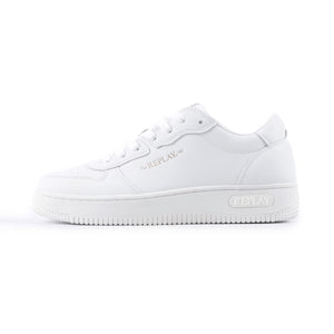 Epic M Base Block Sneakers (White)