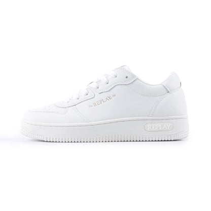 Epic M Base Block Sneakers (White)