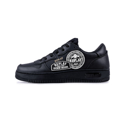Epic M Badges Sneakers (Black)