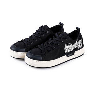 Rally Graffiti Low Sneakers (Black)
