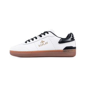 Pyper Double Sneakers (White/Black)