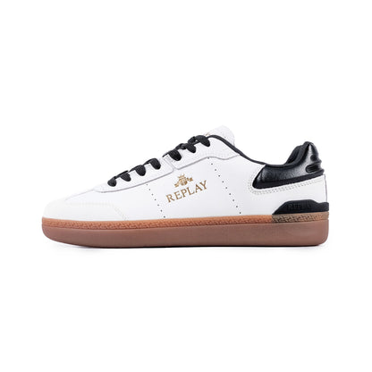 Pyper Double Sneakers (White/Black)
